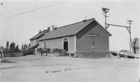 BCER Freight Shed - Steveston - 1913