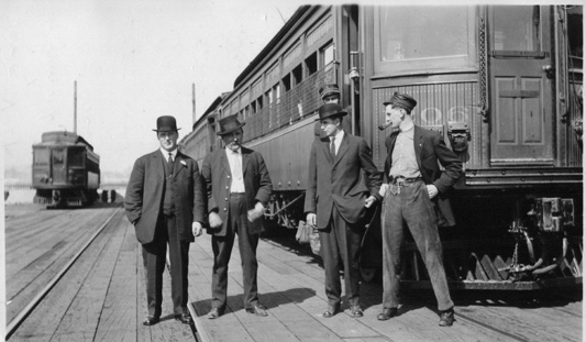 BCER Passenger Terminus - Granville - 1913