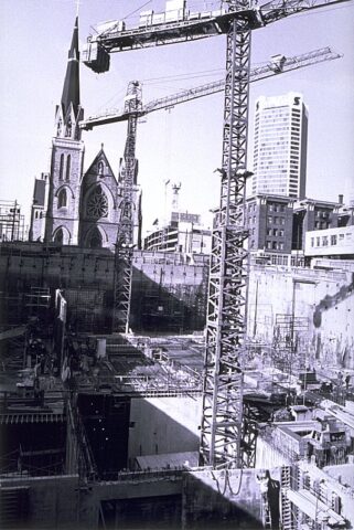 Cathedral Square Substation Construction