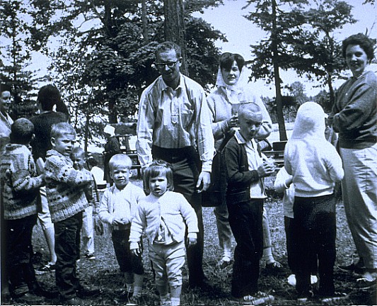 Newcastle Island Picnic in the early 1960's