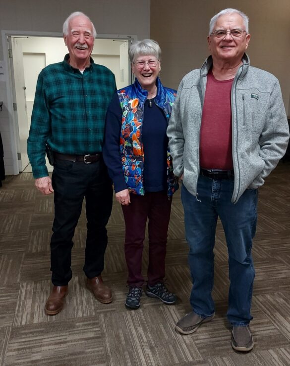 Northern Branch Executive 2025/2027 President - Al Beeson, Secretary - Pat Dool, Treasurer - Terry Receveur, Vice President - Dave Conway (missing from photo)
